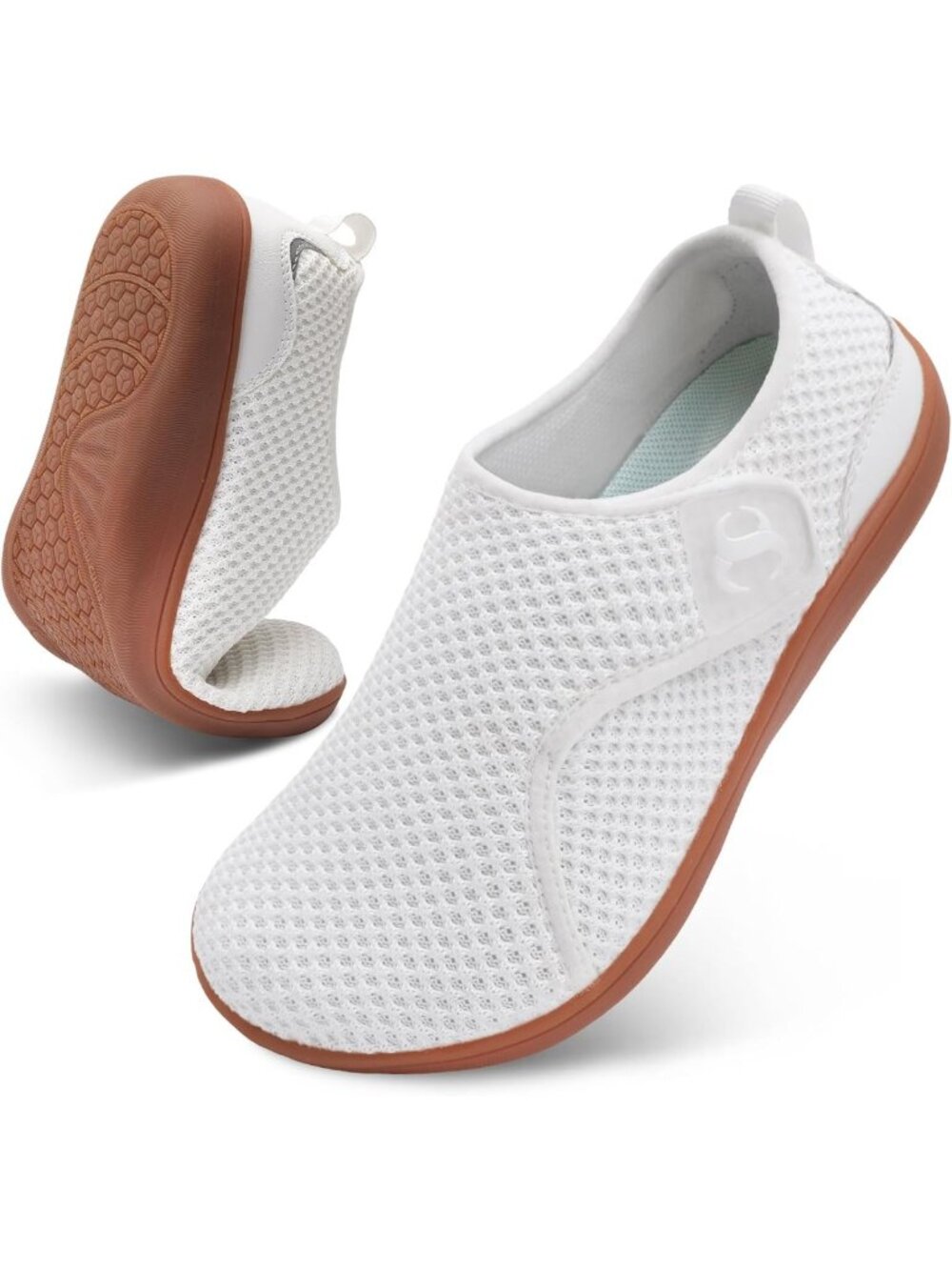 Comfortable Women's Walking Shoes - Adjustable Wide Width Sneakers for